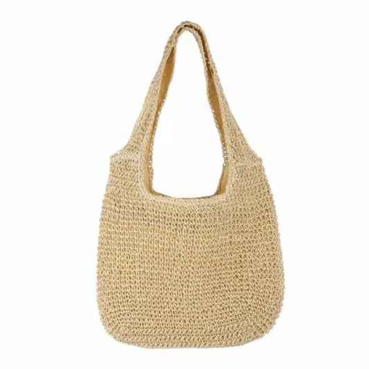 Woven shoulder bag