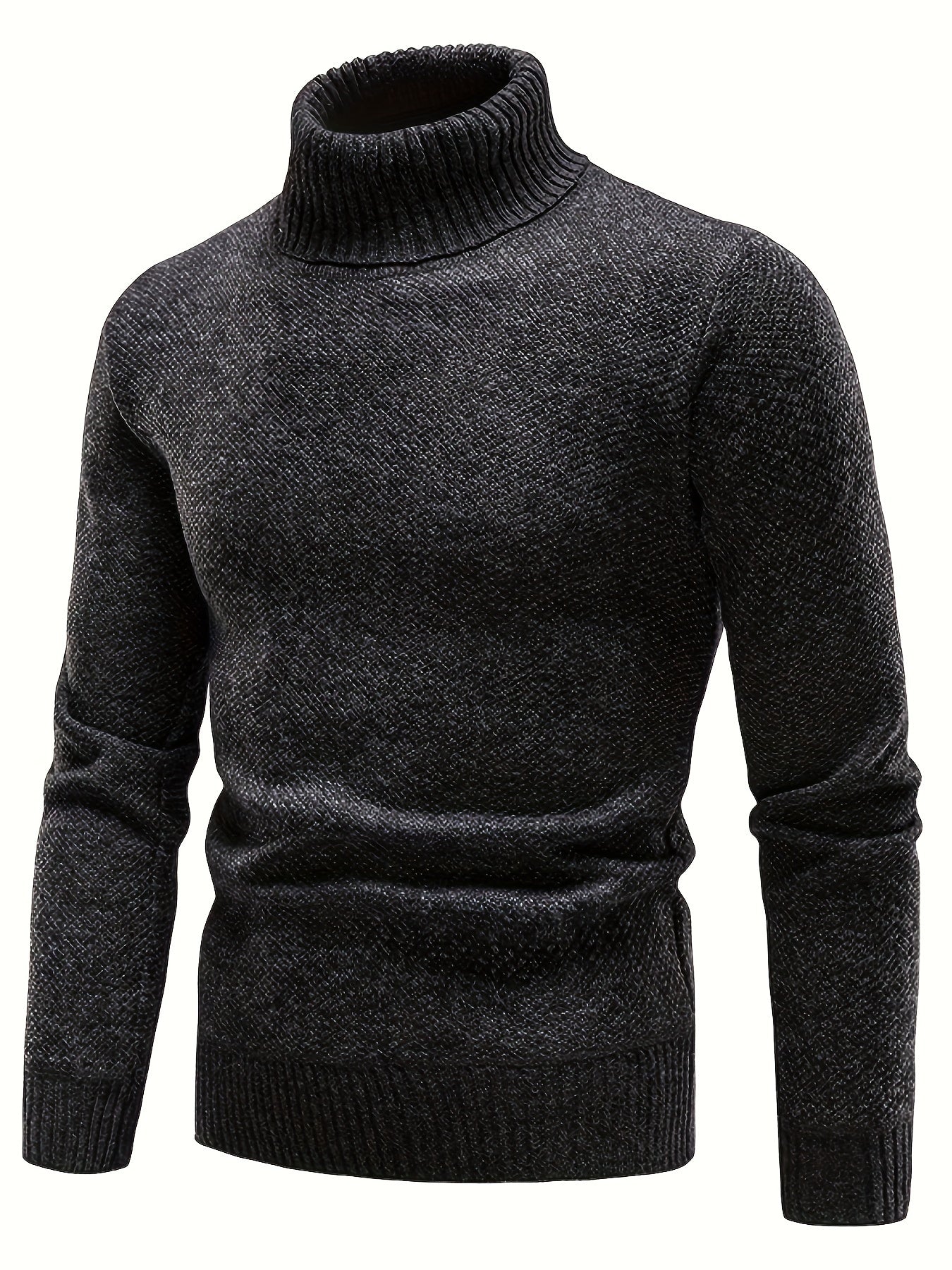 Knitted turtleneck sweater 