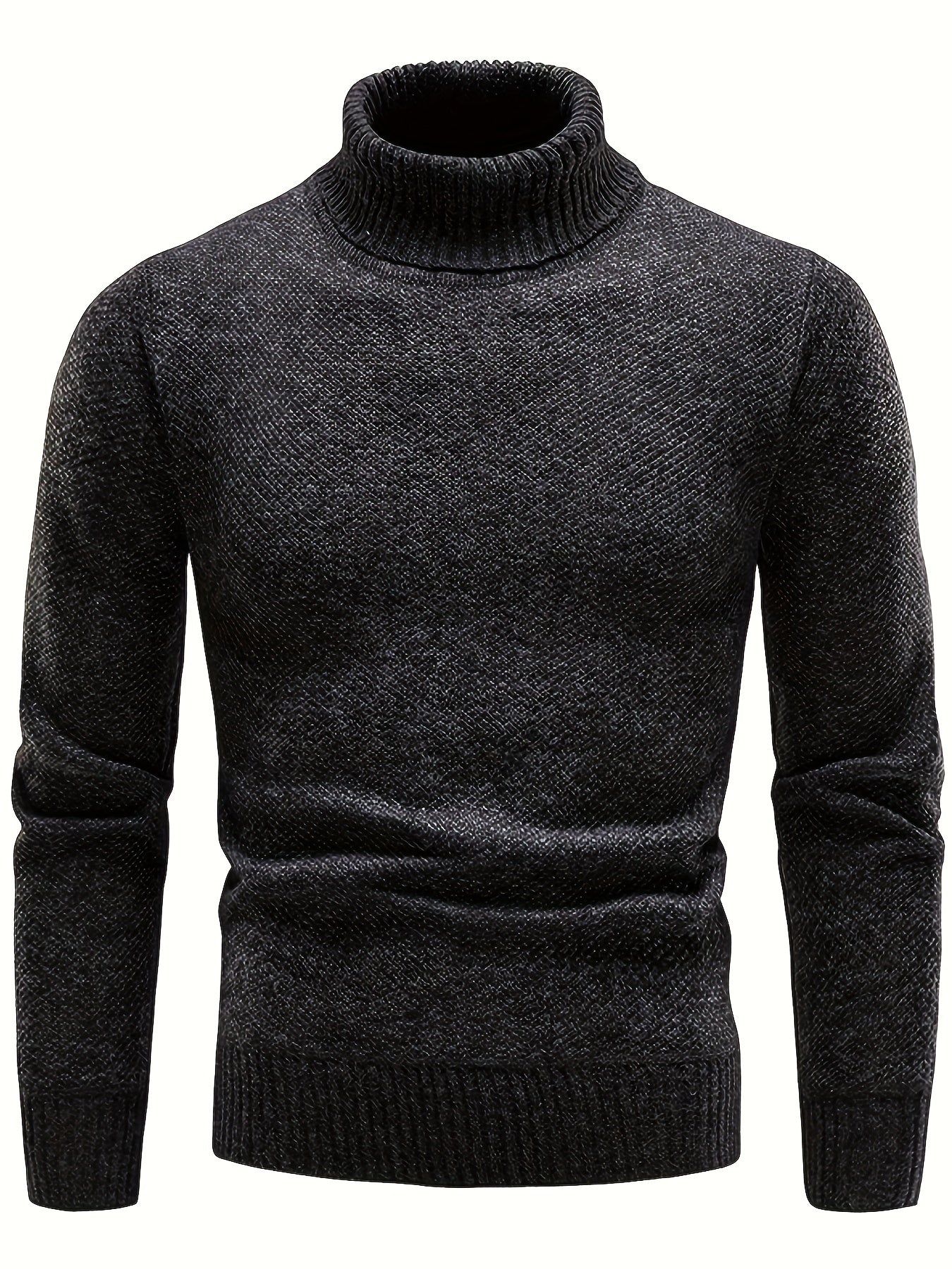 Knitted turtleneck sweater 