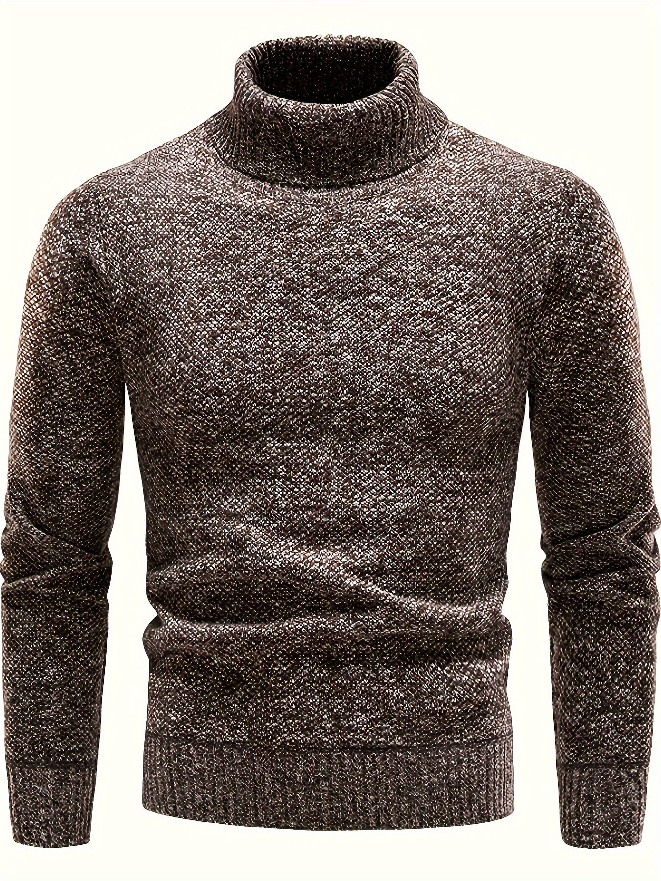 Knitted turtleneck sweater 