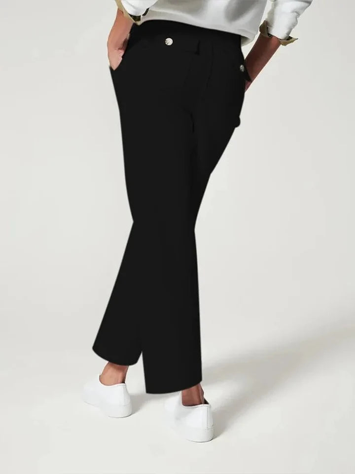 Tummy Control Wide Leg Pants 