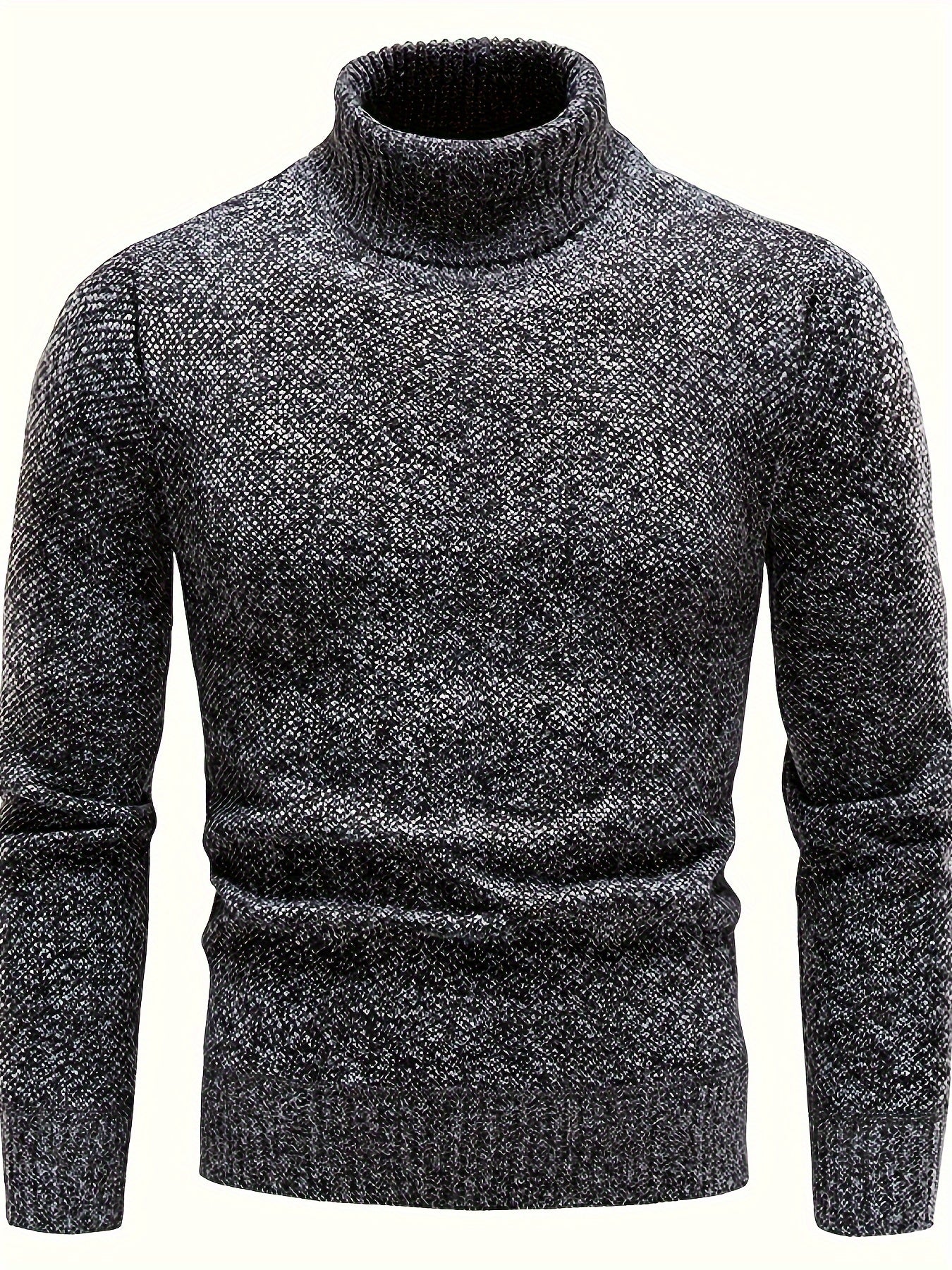 Knitted turtleneck sweater 