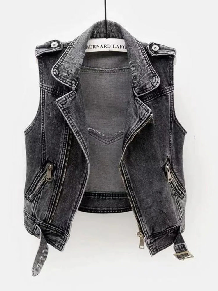 Denim Vest 