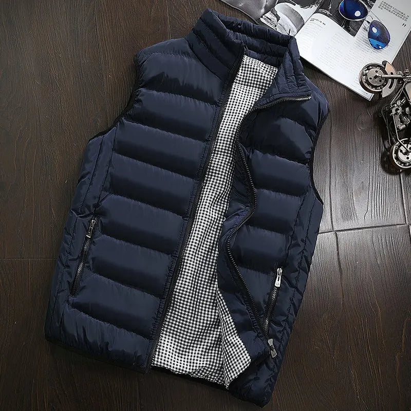 Stylish quilted body warmer