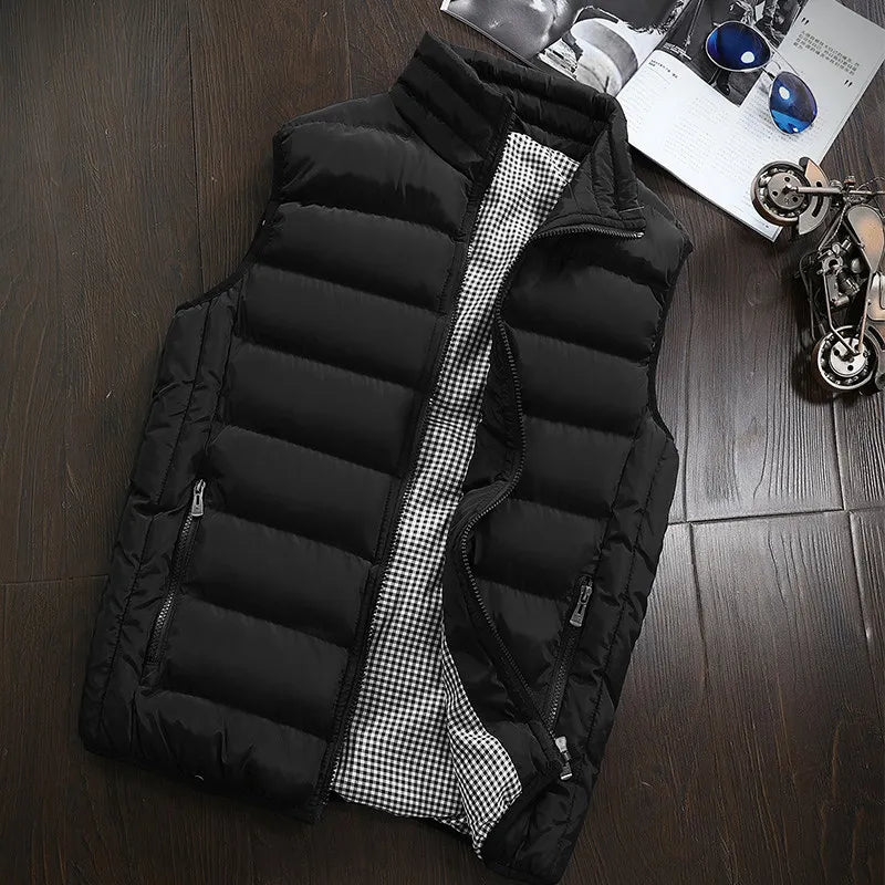 Stylish quilted body warmer