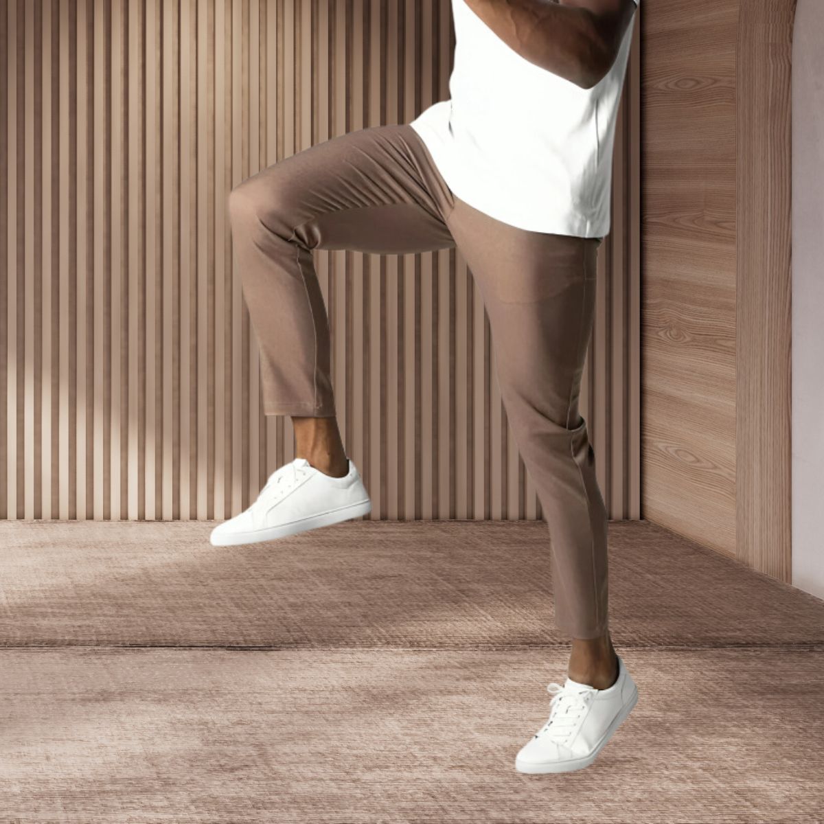 Heren stretchy Chinos