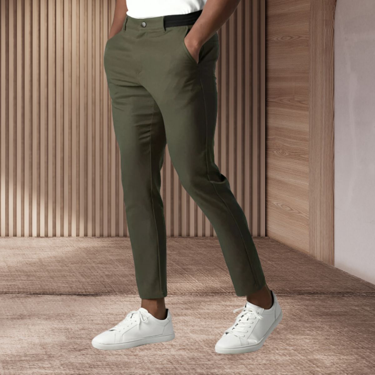 Heren stretchy Chinos