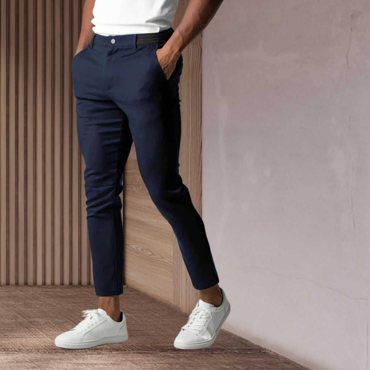 Heren stretchy Chinos