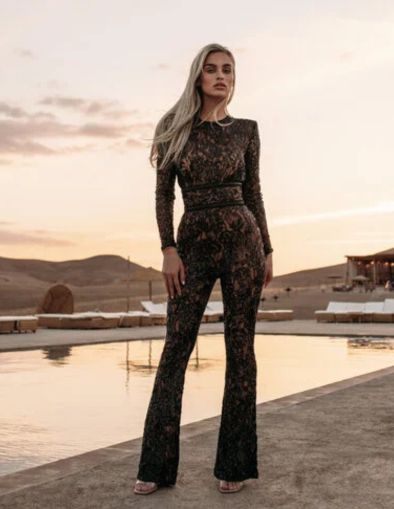 Luxe kanten jumpsuit