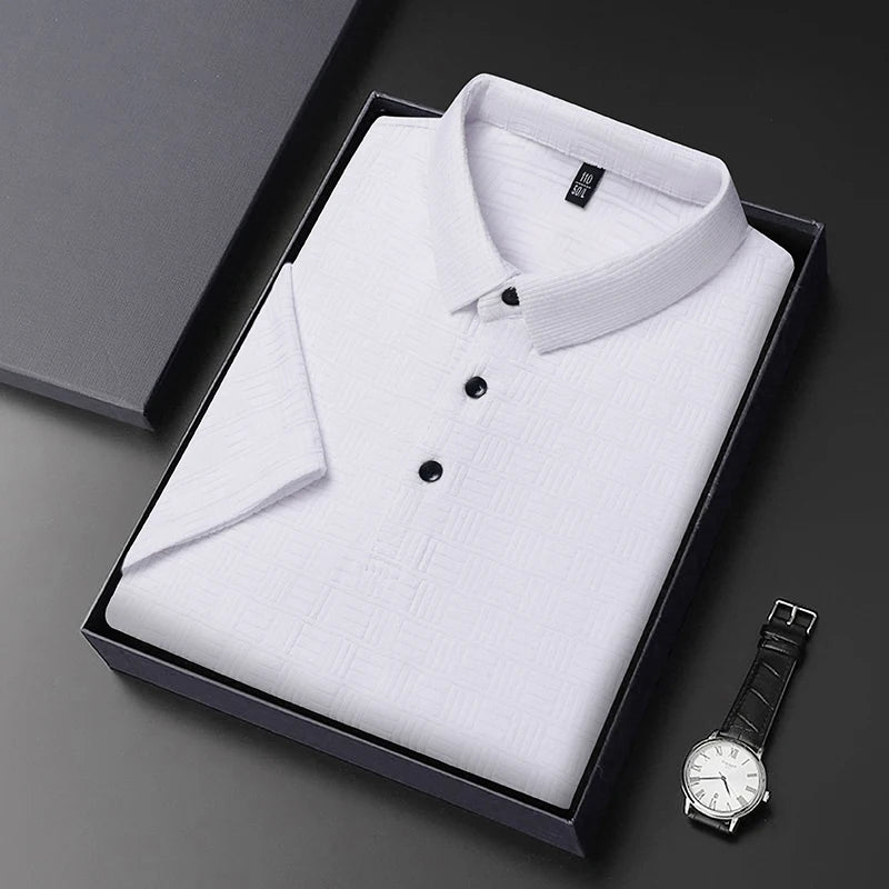 Luxury Quality poloshirt met patroon