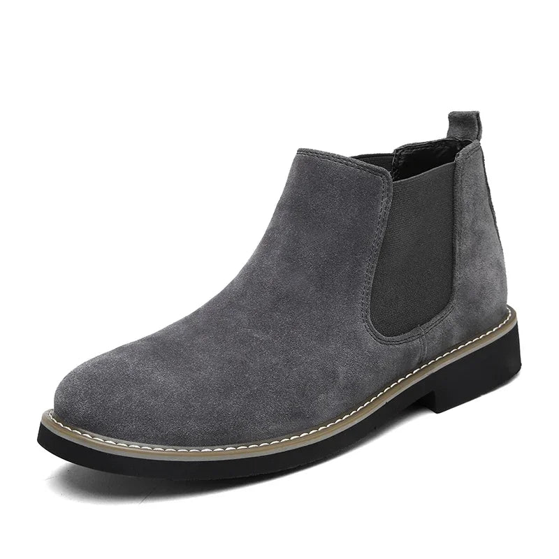 Chelsea boots met zool detail