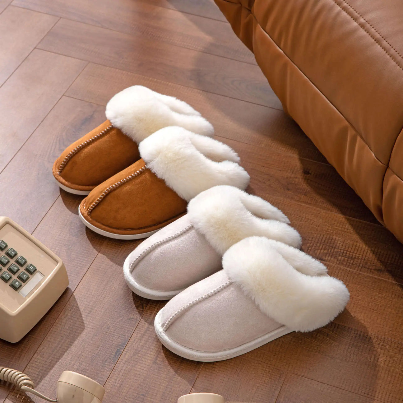 Slippers - Luxurious and soft