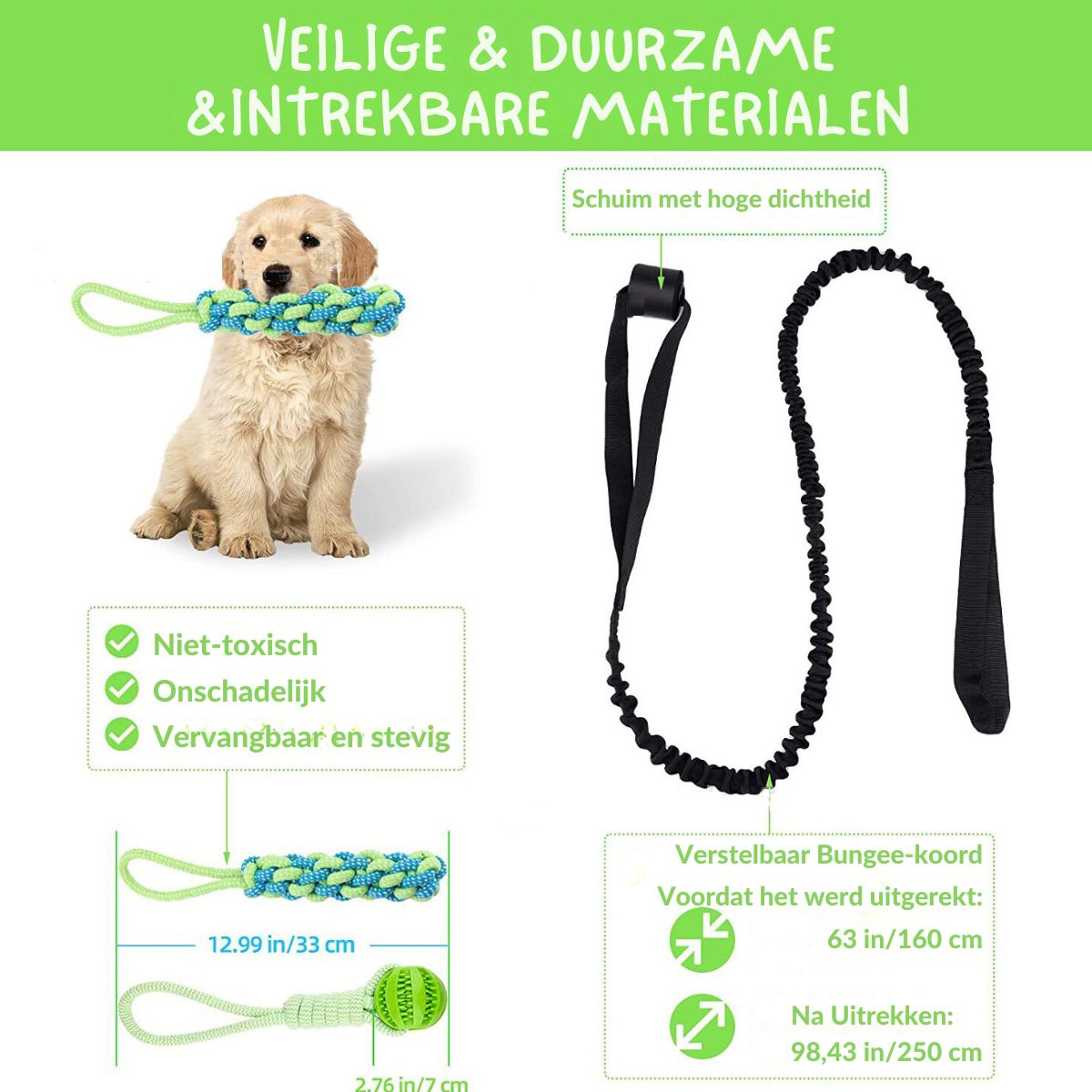 TugDent™ Tug Toy for your dog 