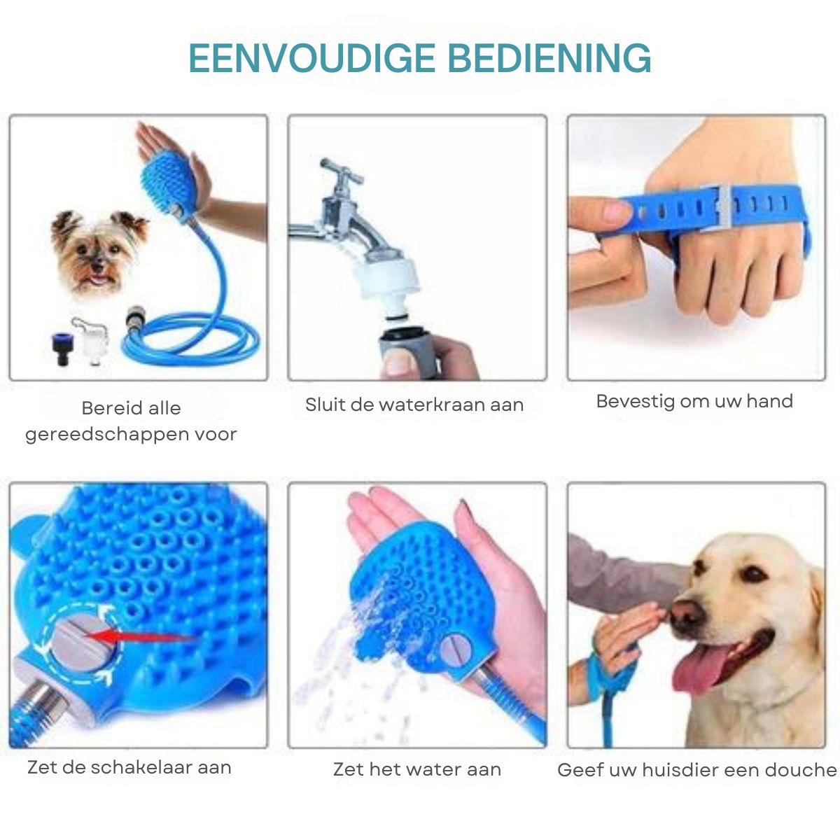 Dogwash - Gemakkelijk te gebruiken!