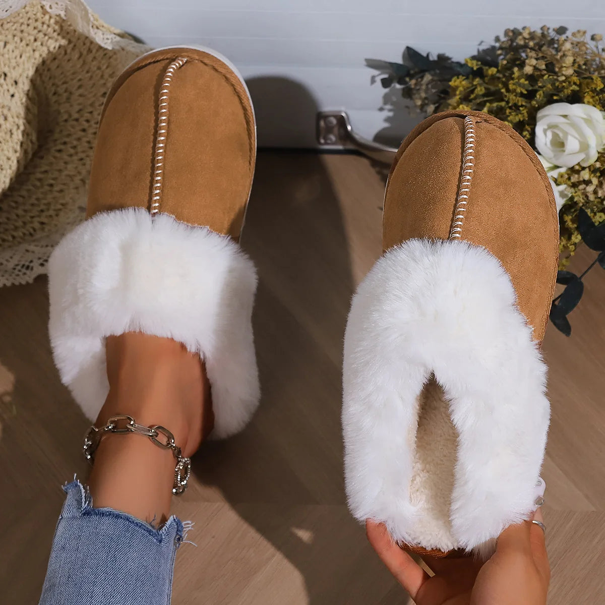 Slippers - Luxurious and soft