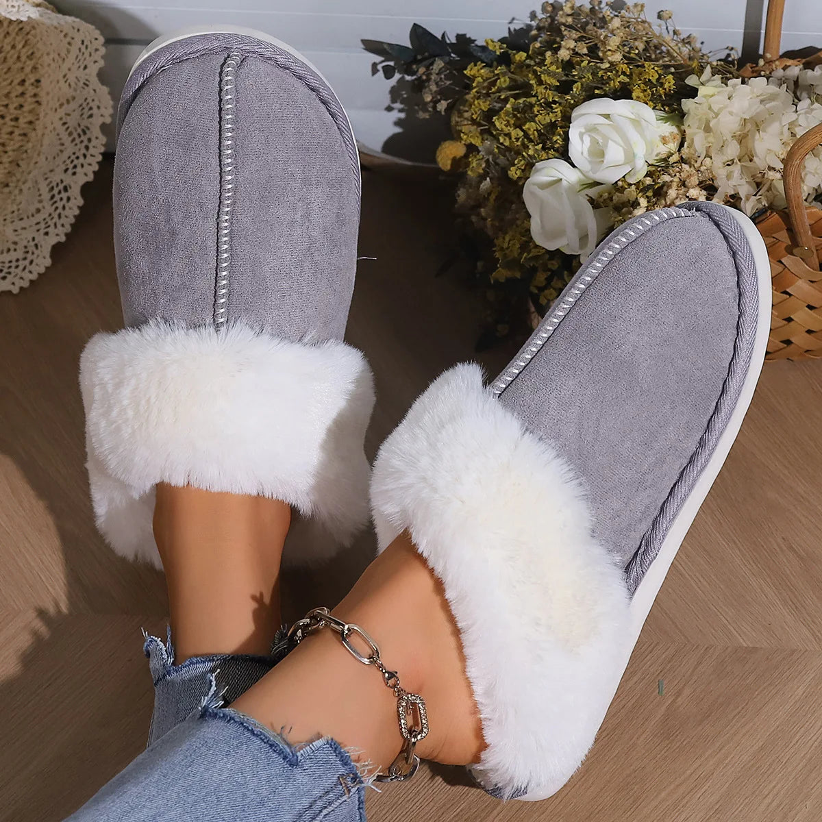 Slippers - Luxurious and soft