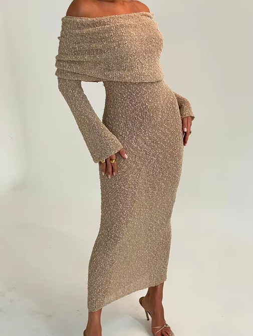 Aliya - Knitted maxi dress