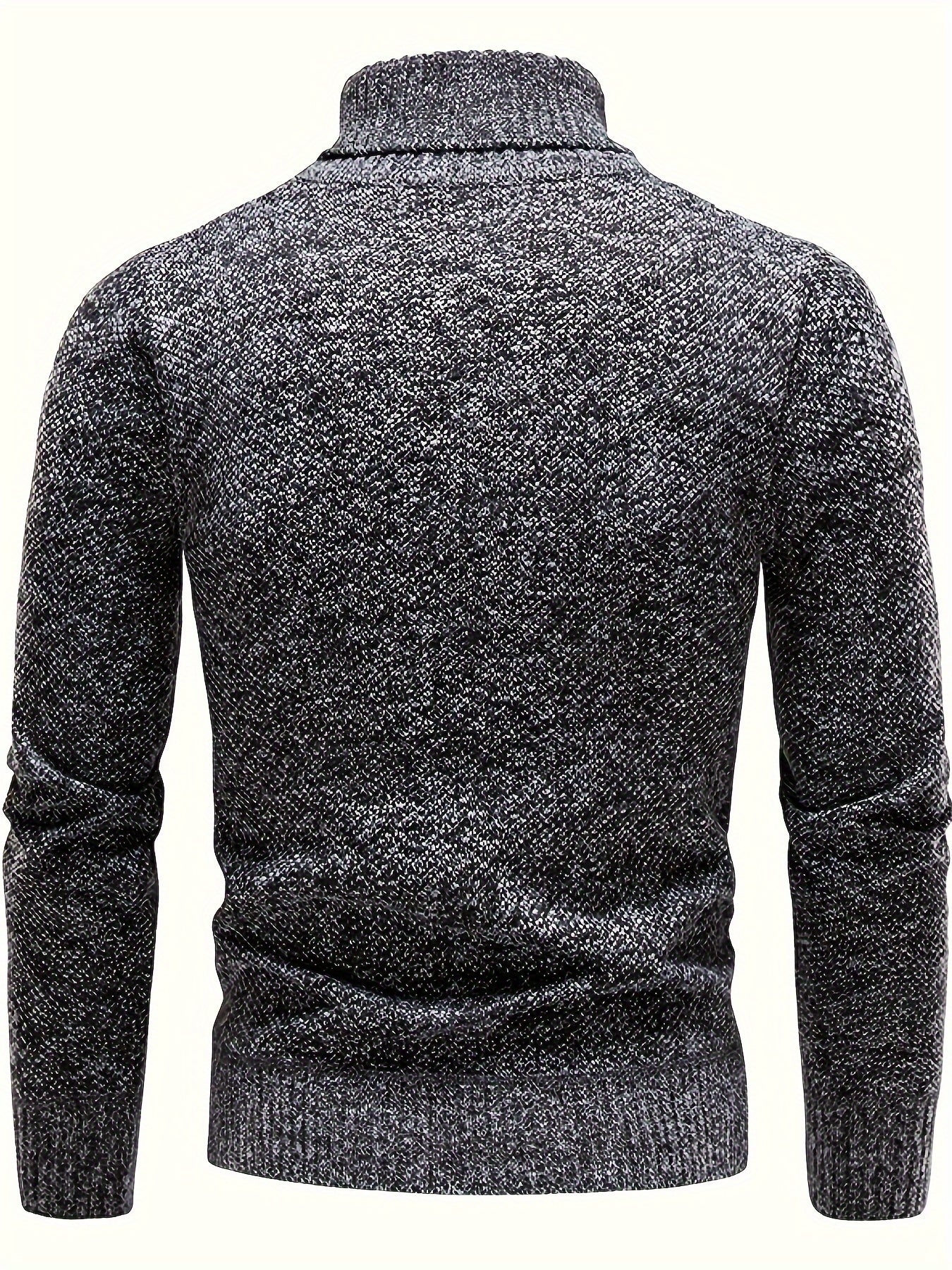 Knitted turtleneck sweater 