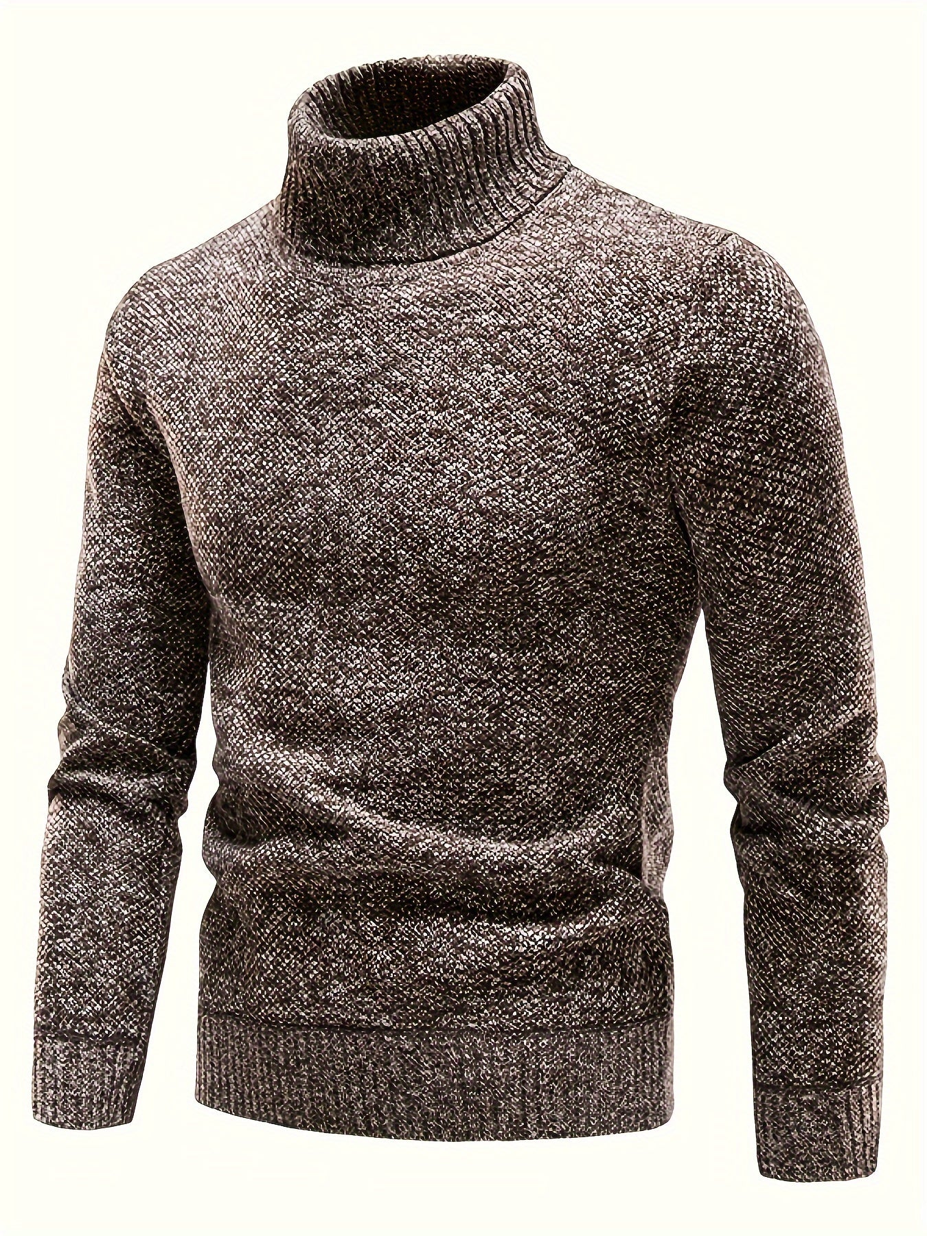 Knitted turtleneck sweater 