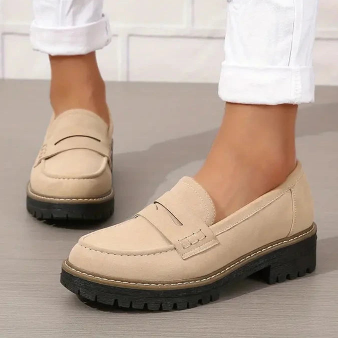 Luxe suède loafers